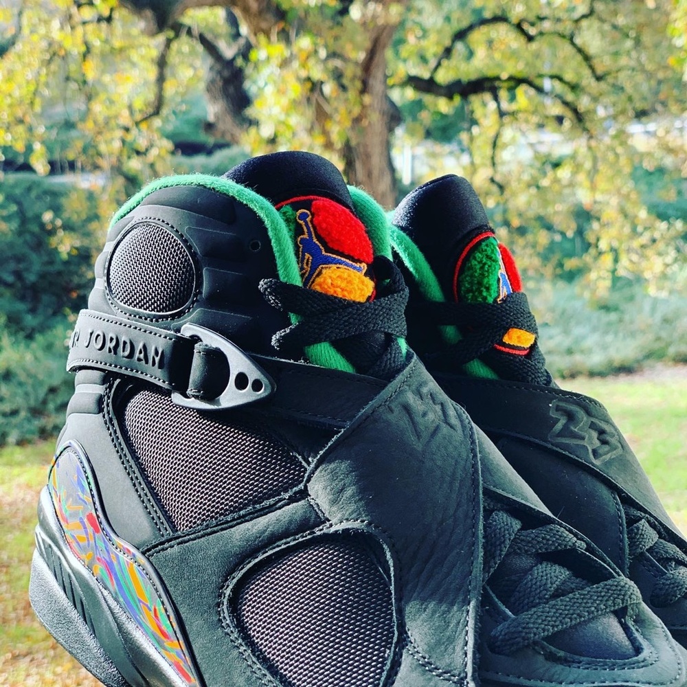 AIR JORDAN 8 RETRO “TINKER AIR RAID” ALOE-VERDE - Picture 3 of 8